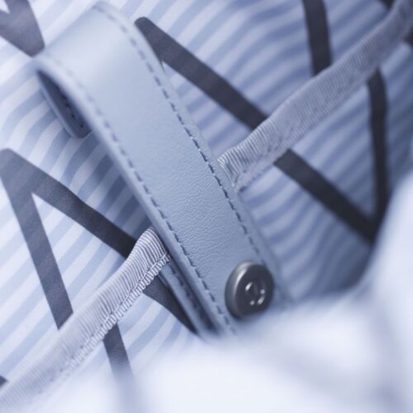 Lululemon Kickin It Sketchy Palms Black and White Backpack - Picture 9 of 15